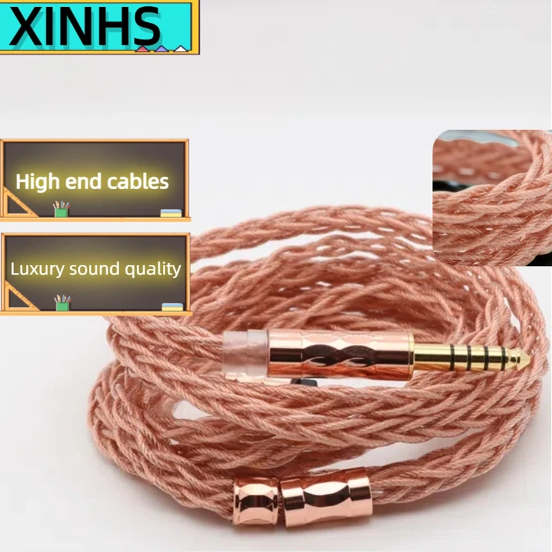 XINHS HS30 8-core 7N UPOCC single crystal copper upgrade cable