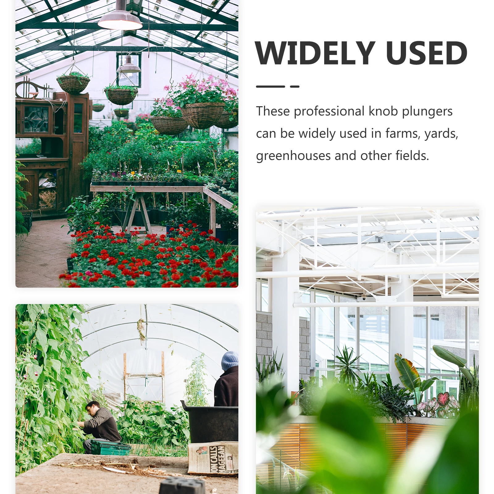 

10pcs Steel Knob Plungers Spring-Loaded Indexing Pins For Greenhouse Farm Equipment Fixtures Hardware Accessories