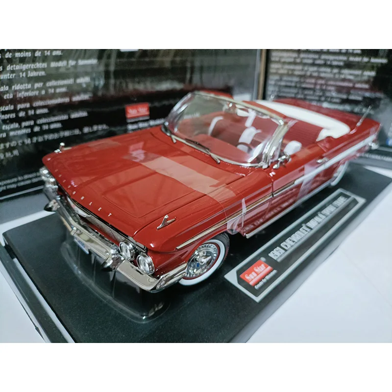 1:18 Scale Impala Sports Alloy Car Model Collection Ornaments