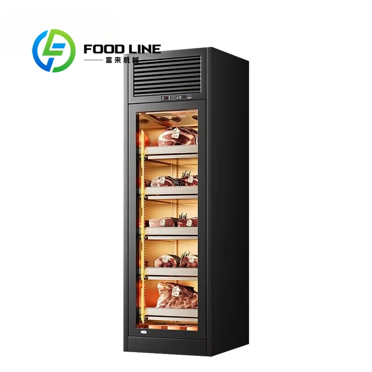 Commercial Dry Aging Cabinet Constant Temperature And Humidity Control For Beef Steak Meat Aging In Restaurant Hotel Kitchen