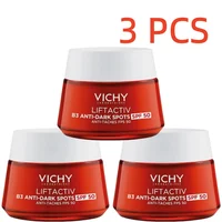 50ml VICHY B3 crema de día con protección solar, crema facial antimanchas SPF50, antienvejecimiento, piel elástica, retiene la humedad durante 48 horas