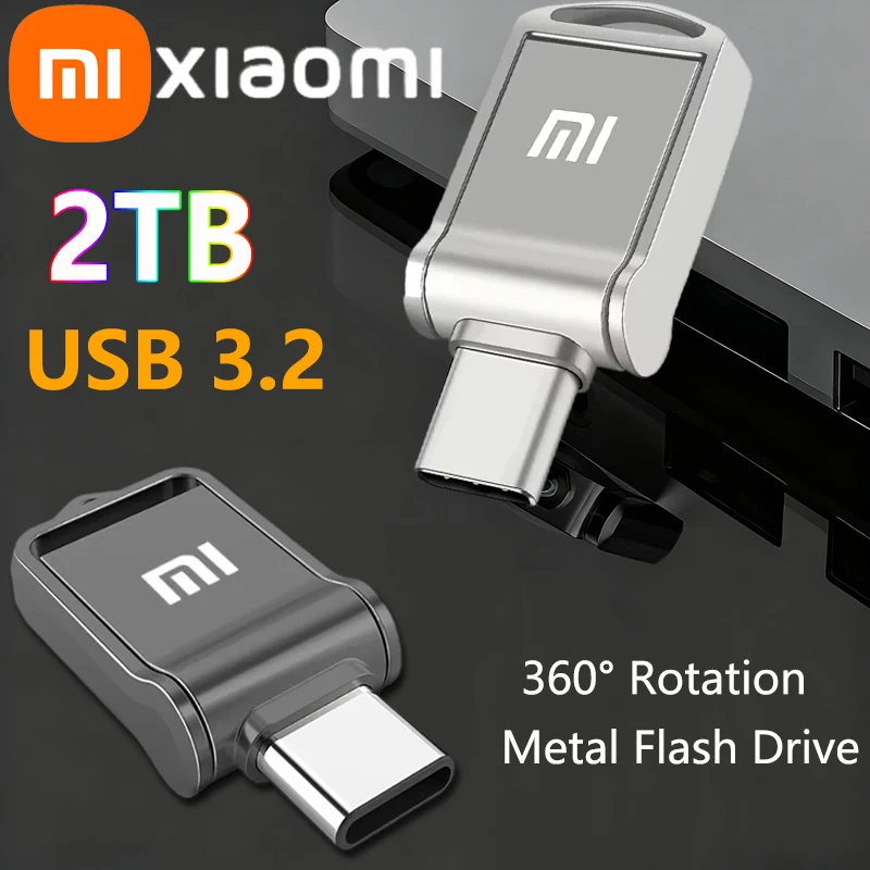 yZ[zXiaomi 2TB USB 3.2 tbVhCu  Type-C C^[tF[X fA[X tbV 512GB 1TB XeBbN X}z Windows 11 Rs[^[Ή