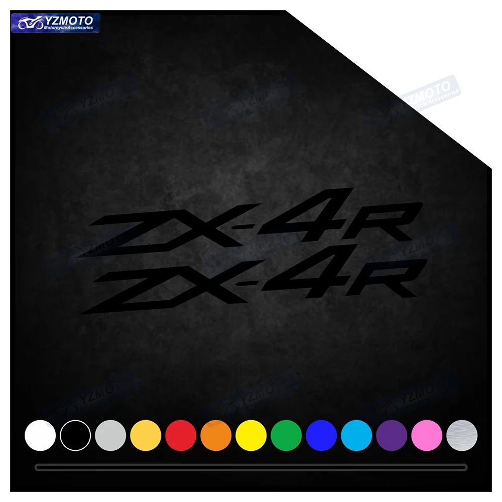 

For ZX-4R ZX4R ZX 4R Motorcycle Accessories Decals Helmet Fuel Tank Engine Head Tail Fairing Logo Decorative Reflective Stickers