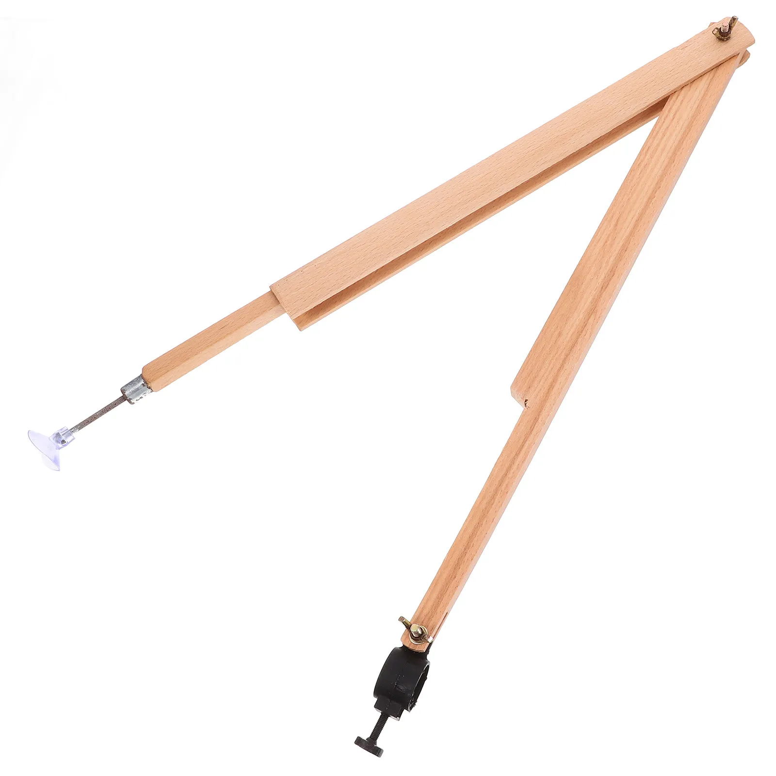 Wood Teaching Compass Adjustable Radius Large Circle Drawing Tool for Classroom Demonstrations Professional Geometry Drafting