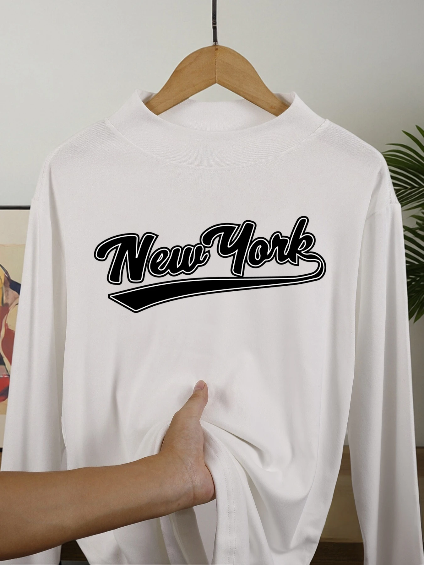 كاليفورنيا الفن إلكتروني يطبع قميص رجالي بأكمام طويلة تناسب الياقة المتوسطة الملابس الدافئة المخملية الصوف قمم الشتاء قمصان جديدة #3