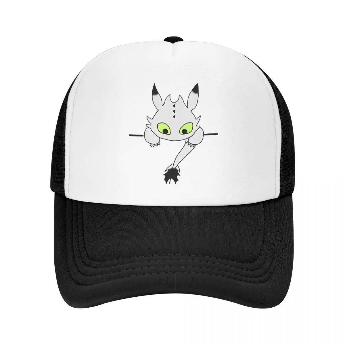 

Toothless Baby HTTYD Mesh Baseball Caps Unisex Fashion Sun Hat Dad Hat Adjustable Snapback Caps Fishing Hat Summer Trucker Hat
