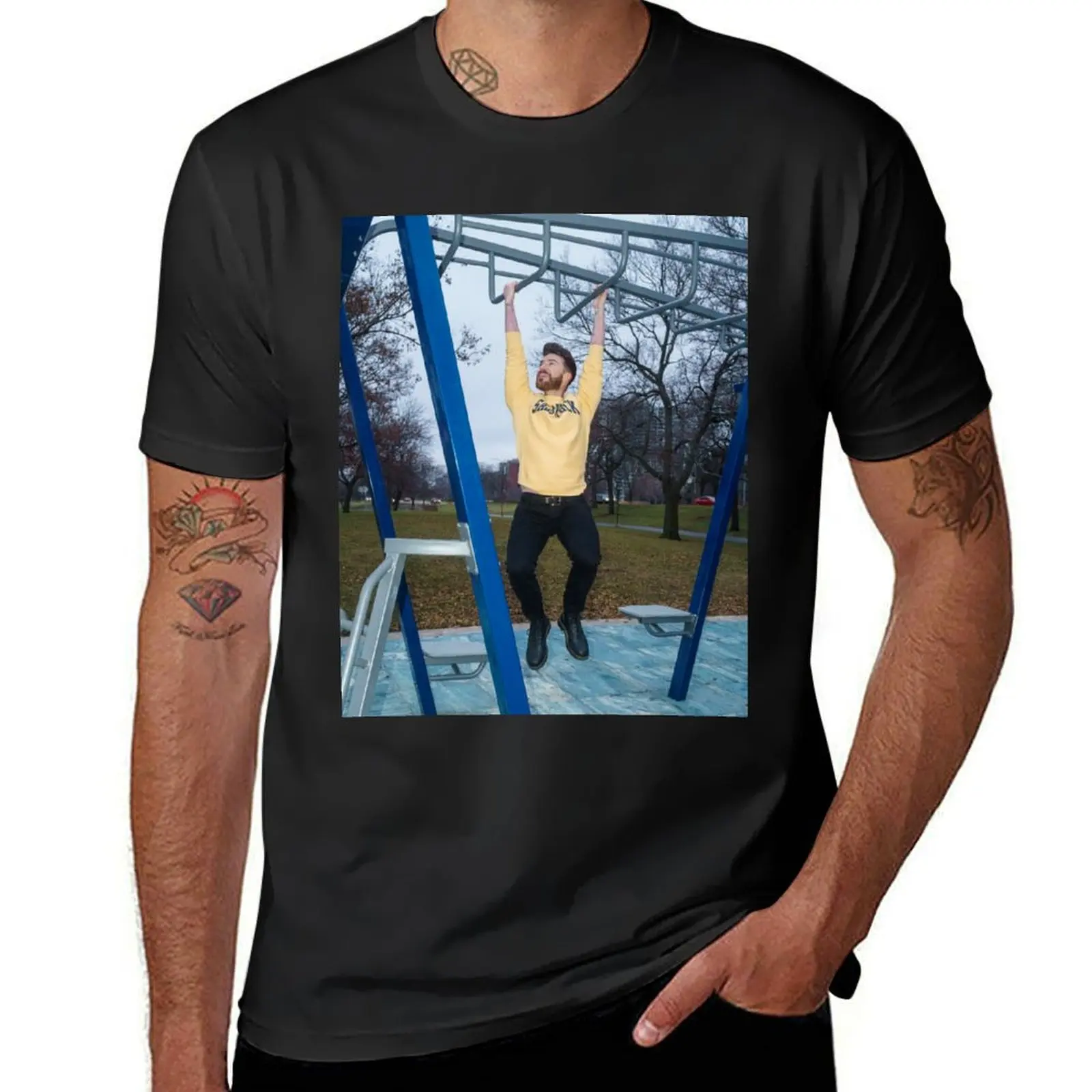 Jake Giles Monkey Bars T-Shirt Aesthetic clothing cute clothes oversized t shirts for men