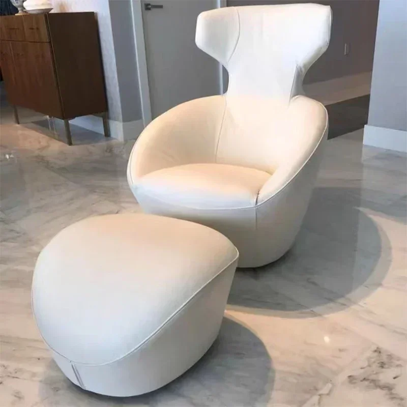 ضوء فاخر الفن الإبداعي شكل غريب مصمم نموذج FRP عالية مسند الظهر مسند الذراع كرسي الترفيه واحد #6