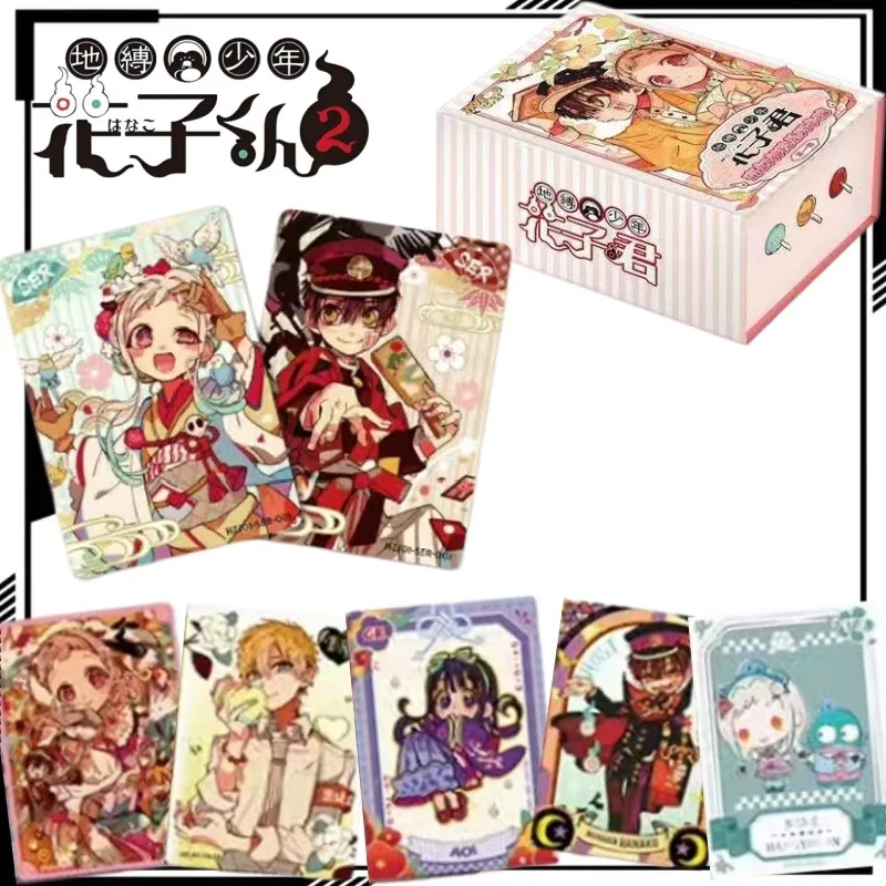 carte-de-collection-toilet-bound-hanako-kun-collection-de-cartes-yashiro-nene-marchandise-d'anime-jouet-tendance-boite-complete