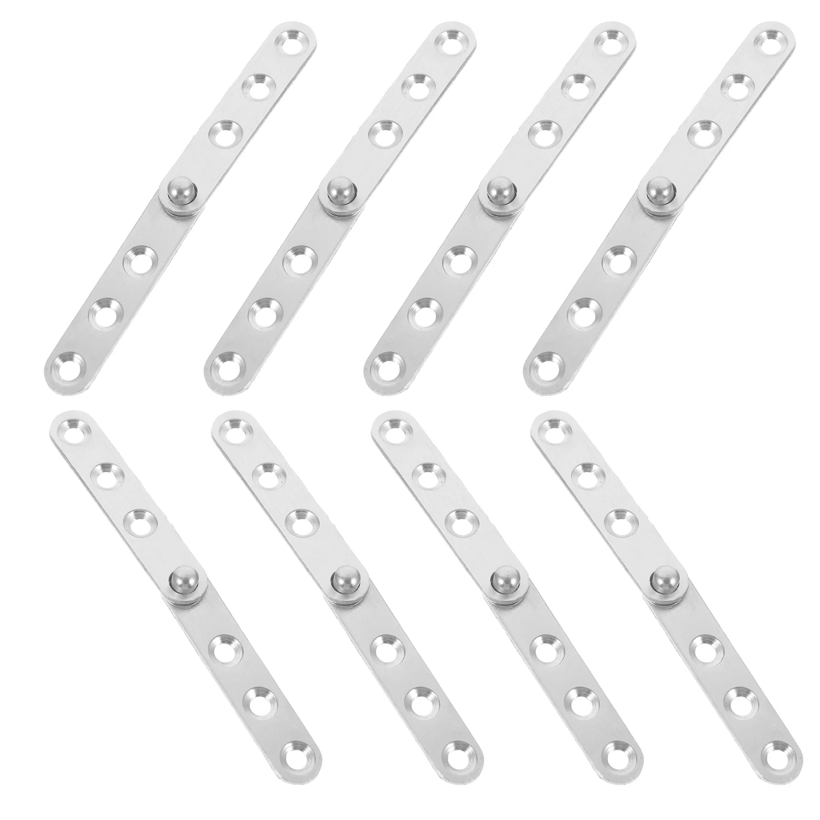 10 Pcs Rotate Hidden Hinge Cabinet Soft Close Hinges 360 Degree Heavy Duty Rotation Pivot Fold