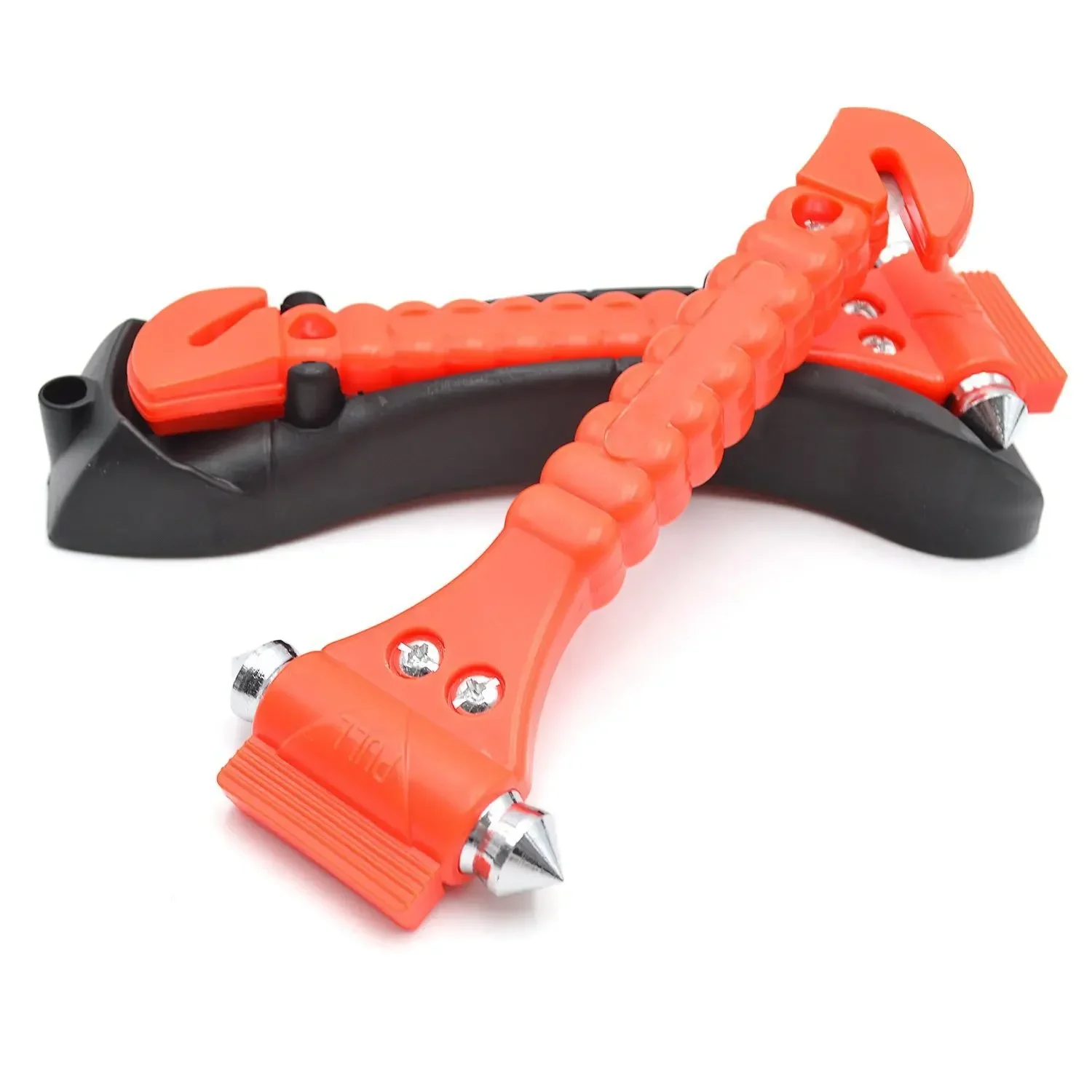 Vehicle Safety Hammer Escape Hammer Automotive Multi-functional Fire Rescue Hammer Window Breaker [with Fixed Frame]