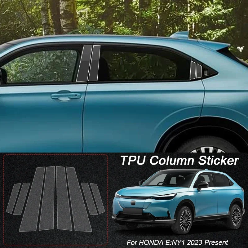 

Столб B ТПУ для HONDA ACCORD CIVIC Hatback E:NP2 E:NY1 ODYSSEY PILOT ZRV HRV Автомобильная защитная пленка Автомобильное окно Краска для кузова Наклейка