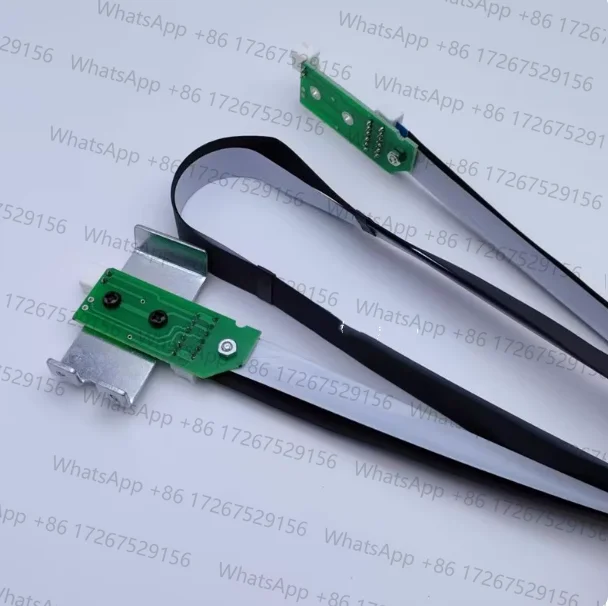 Cutting plotter soft tape, metal ribbon, small carriage Signal line, Jinka Jintian plotter belt with interface and steel ruler