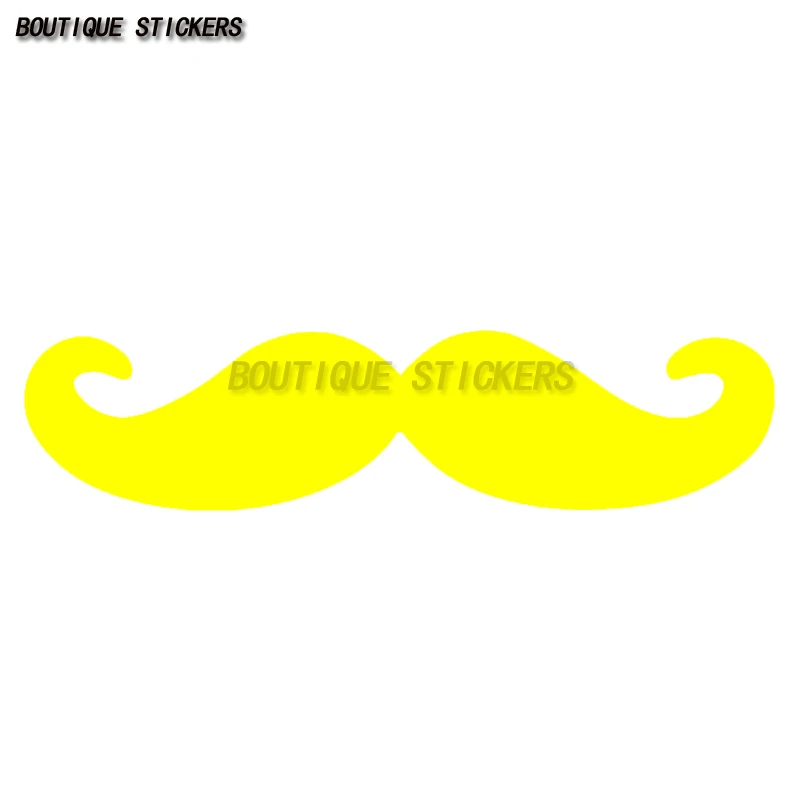 الشارب ملصق مائي الفينيل نافذة السيارة مضحك نكتة Lol لطيف Stache شكل الفن Jdm