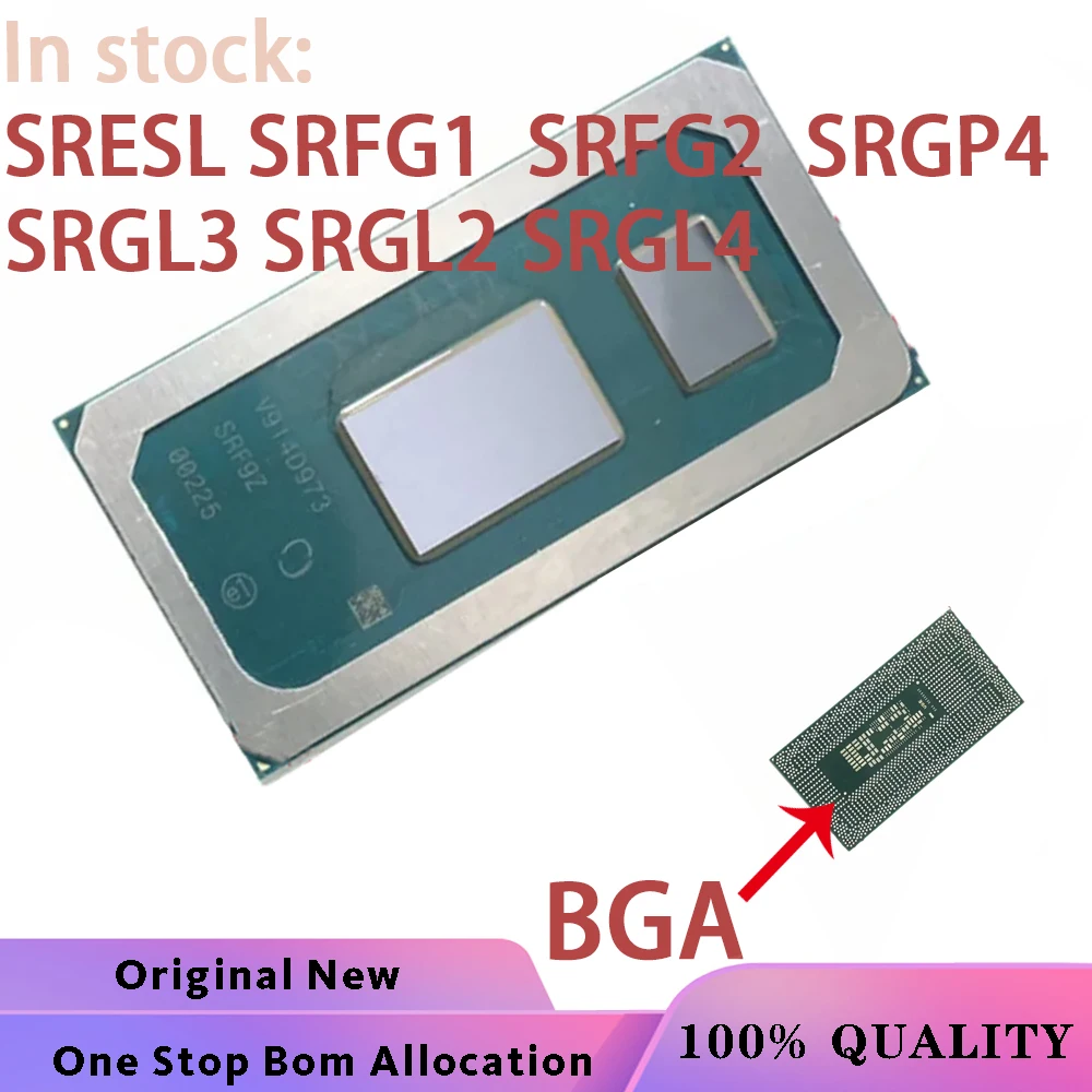 

100% New SRESL SRFG1 5405U SRFG2 4205U SRGP4 SRGL3 5205U SRGL2 6405U SRGL4 5305U BGA Chipset