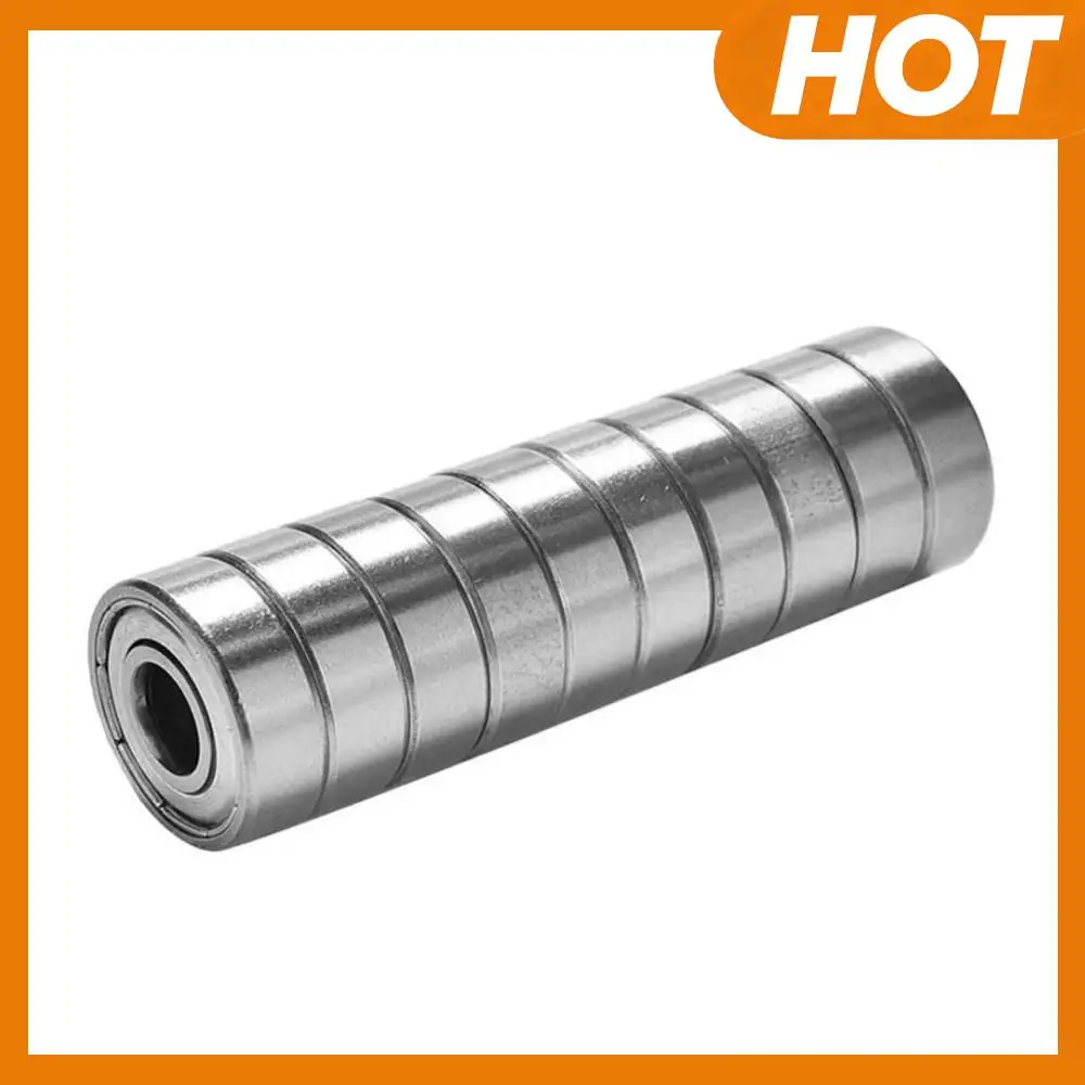 

10Pcs 608ZZ Skateboard Ball Bearings Single Row Miniature Bearing 8x22x7mm Ball Bearings for Skateboards Inline Skates Scooters