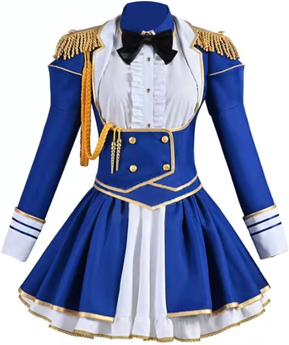 

Uma Musume Pretty Derby Daiwa Scarlet Cosplay Costume Anime Uniforms Dress Hallowen Women Suit