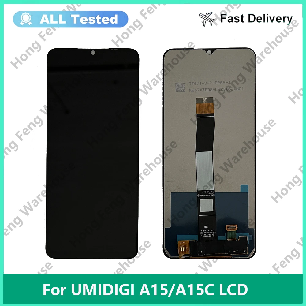 6.7'' LCD Display For Umidigi A15 A15C LCD Display Screen Assembly Touch Screen Digitizer Replacement UMIDIGI A15 A15T LCDSensor