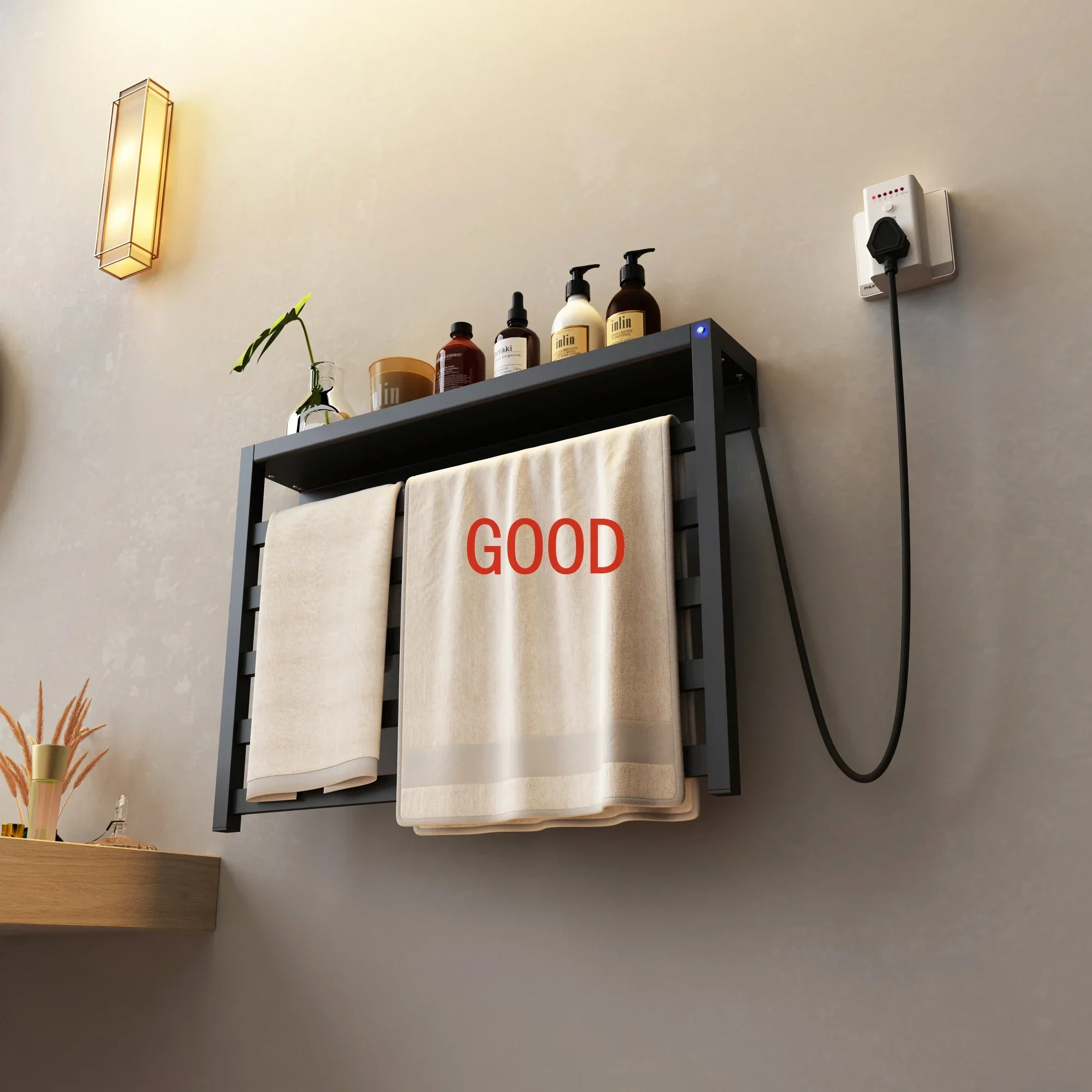 

Bathroom electric towel rack Drying towel rack disinfection towel