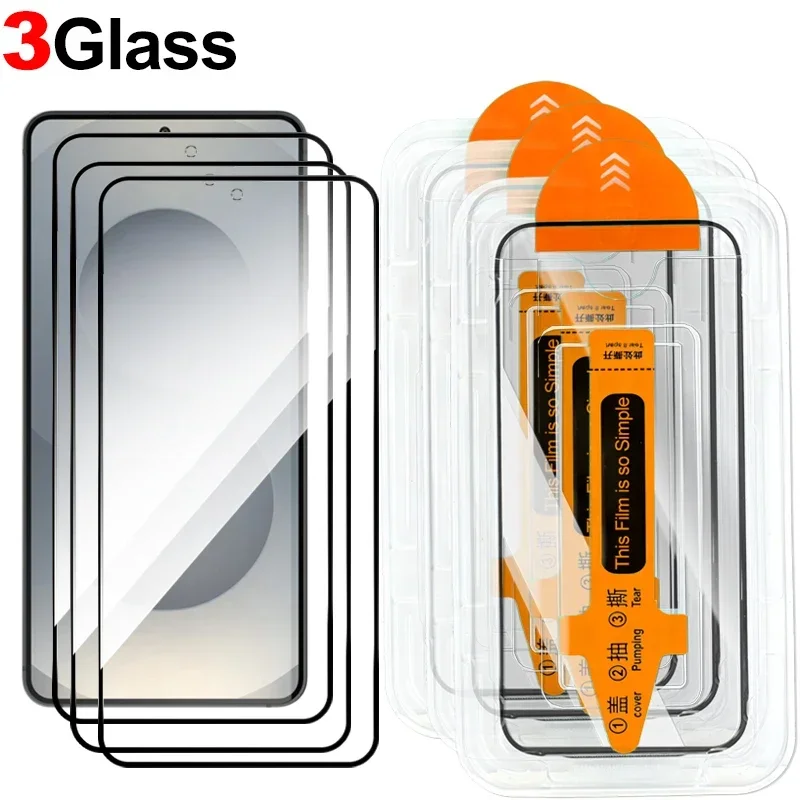 

Защитная пленка для экрана Samsung Galaxy S26 Plus Ultra, 3 шт., простая установка, защитная пленка для Samsung Galaxy S26 Ultra S26+