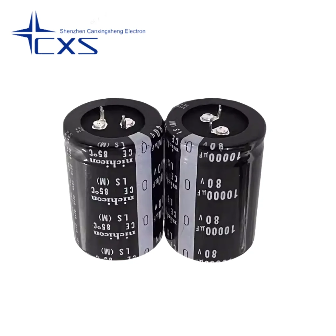 Nichicon 80V10000UF Capacitors 35x50/60 10000UF80V Power Amplifier Filter Electrolytic Capacitors