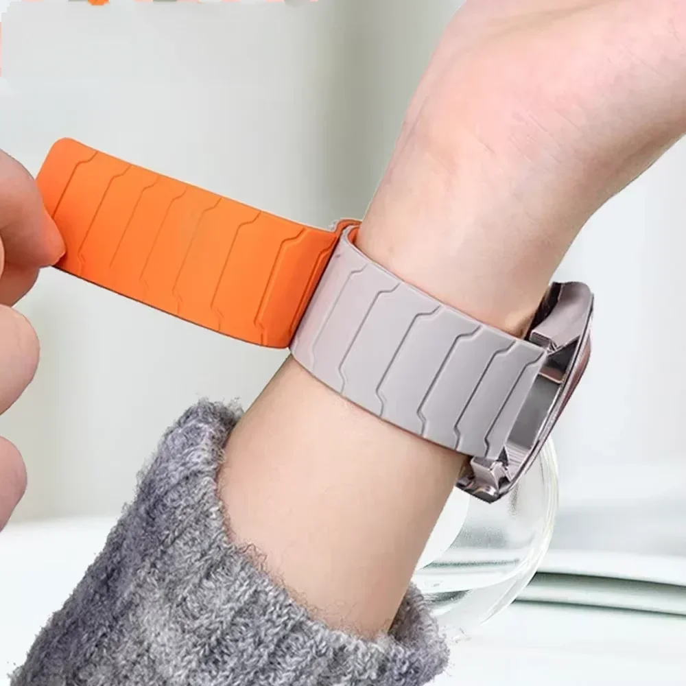 22mm Magnetic Loop Silicone Band For KOSPET TANK T2 T3 M2 M3/T3 Ultra/M3 Ultra Sport Strap For KOSPET MAGIC P10/R10/ORB Bracelet