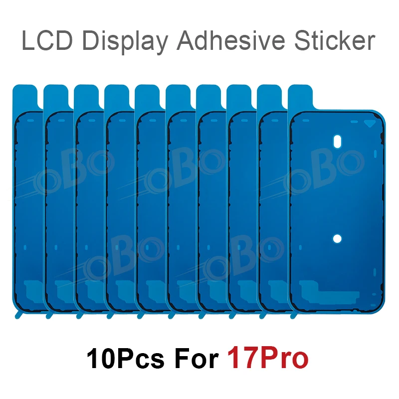 10Pcs LCD Display Adhesive Waterproof Seal Sticker for iPhone 17