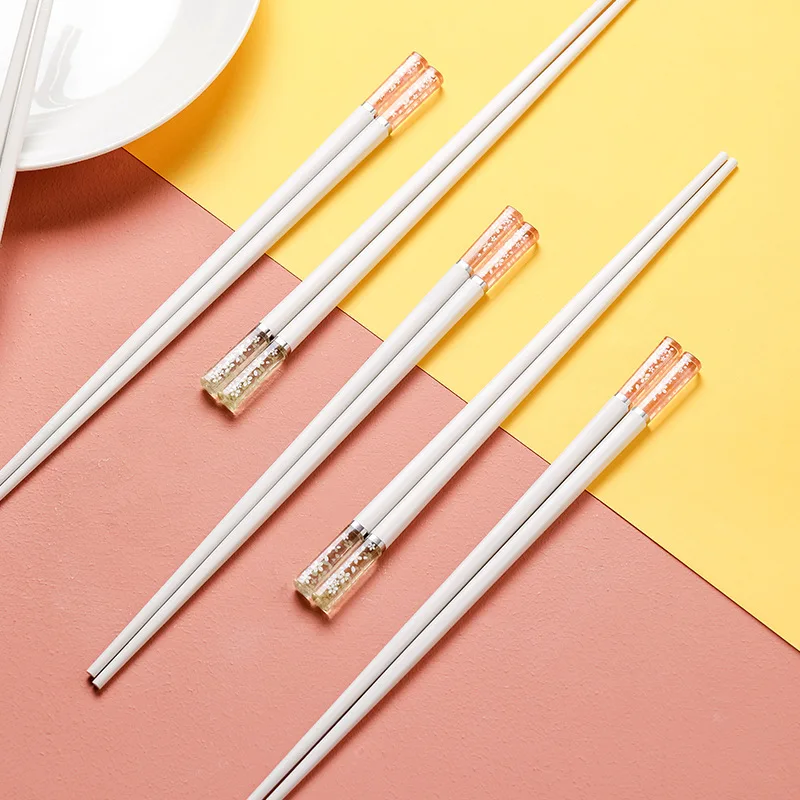 High Temperature Chopsticks Household Chopsticks Amber Easy To Clean Household Products Anti-mildew Chopsticks Food Chopsticks