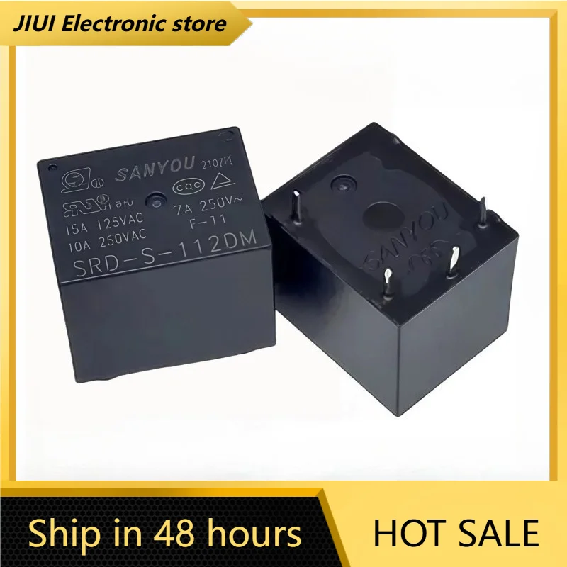 New 1pcs/lot SRD-S-112DM 4pins Pressure cooker relay of soybean milk electromechanical rice cooker