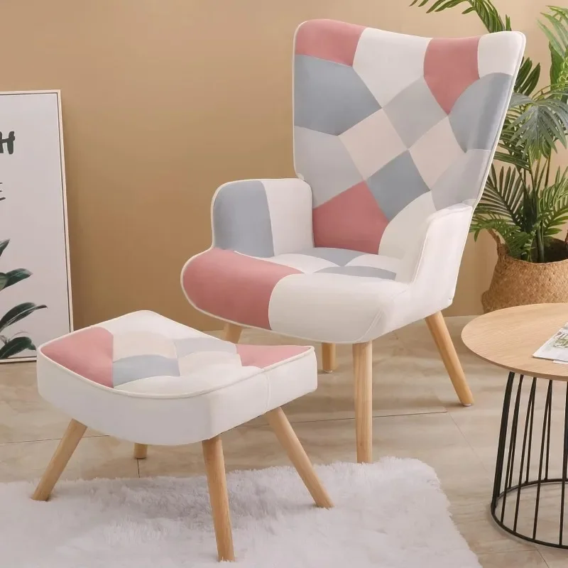 Modern design Single sofa Lounge recliner sofa Lounge chair Accent chair with ottoman