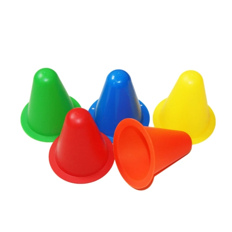 

10 Pcs Skate Marker Cones Sports Training Cones Plastic Marker Training Cones for Roller Skating and Skate Practice