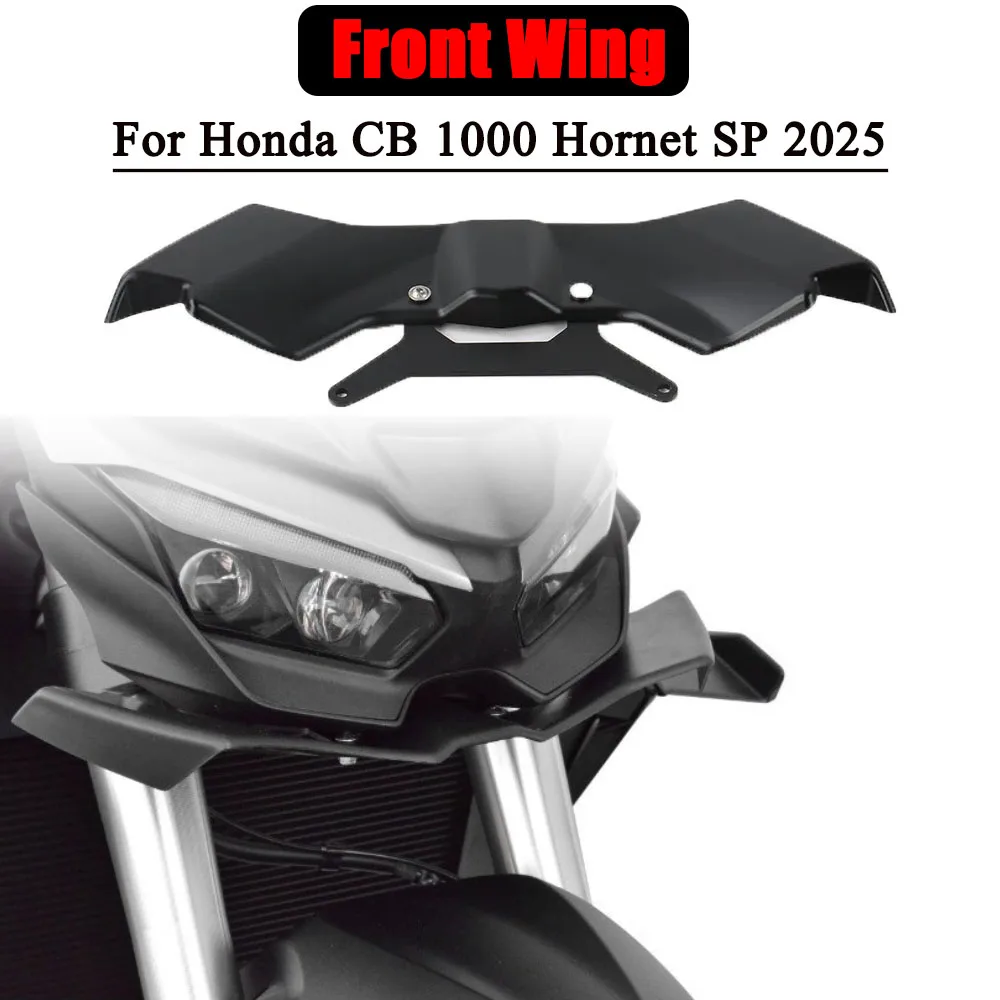 

Прижимная сила для мотоцикла, голые фронтальные спойлеры, аэродинамический комплект спойлера на переднее крыло, применяется для Honda CB 1000 Hornet SP 2025