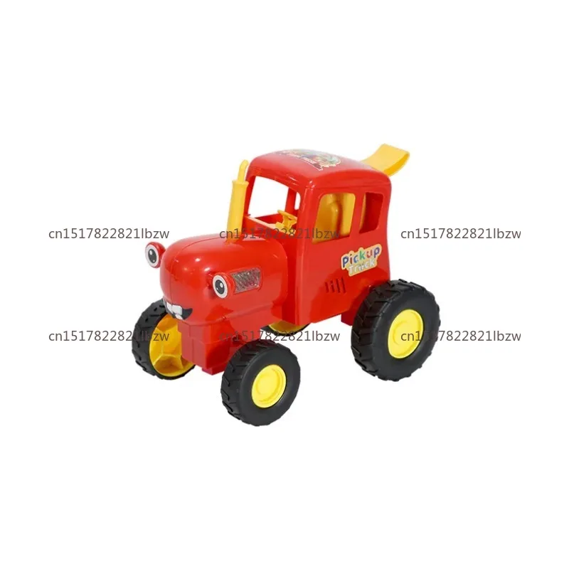 Musical Russian Dance RC Car, LED Light Up Farmer Cart Toy with Sound Effects, Includes USB Charger & Cable