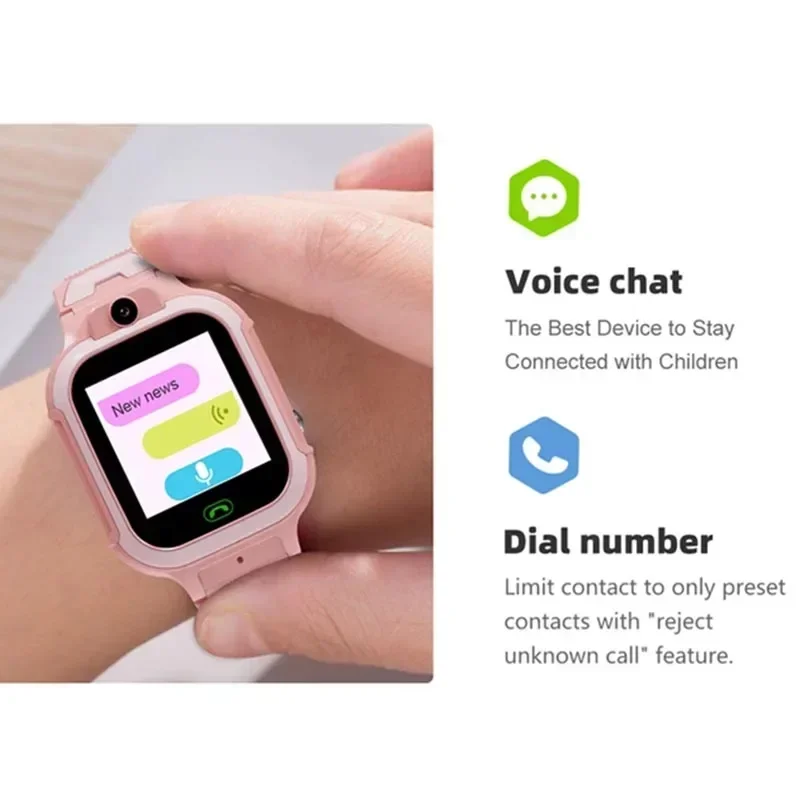 Xiaomi Mijia Kid Smart Watch GPS Location SOS Video Call Children Baby Student SIM Phone Smartwatch 750mAh Waterproof  Watches