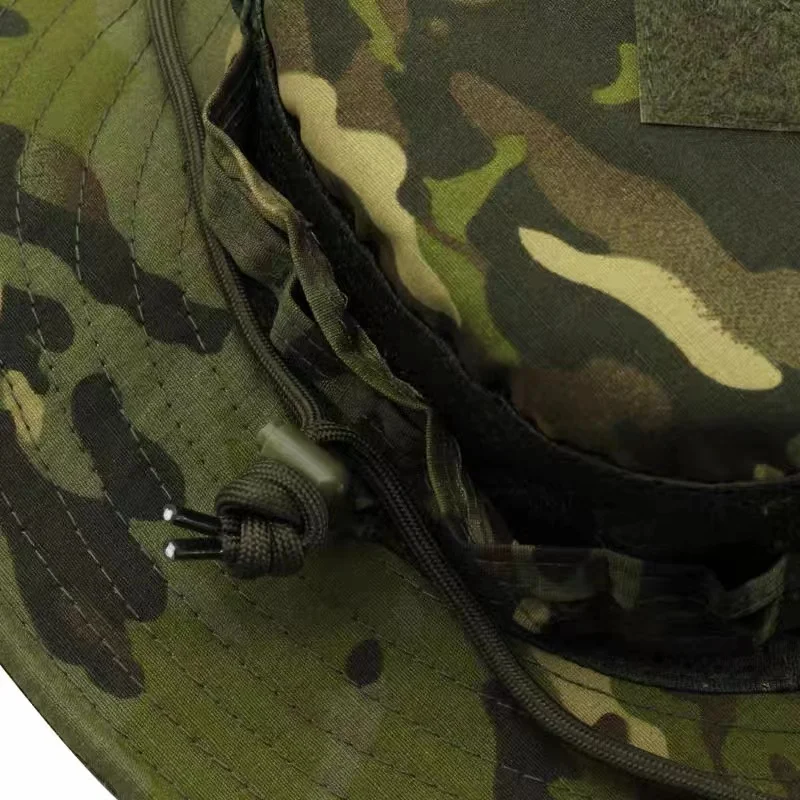 2024 New Camouflage Tactical  Bucket Benny Hats Casual Multicam Panama Summer Bonnie Cap Fishing Hiking Outdoor Camo Sun Caps