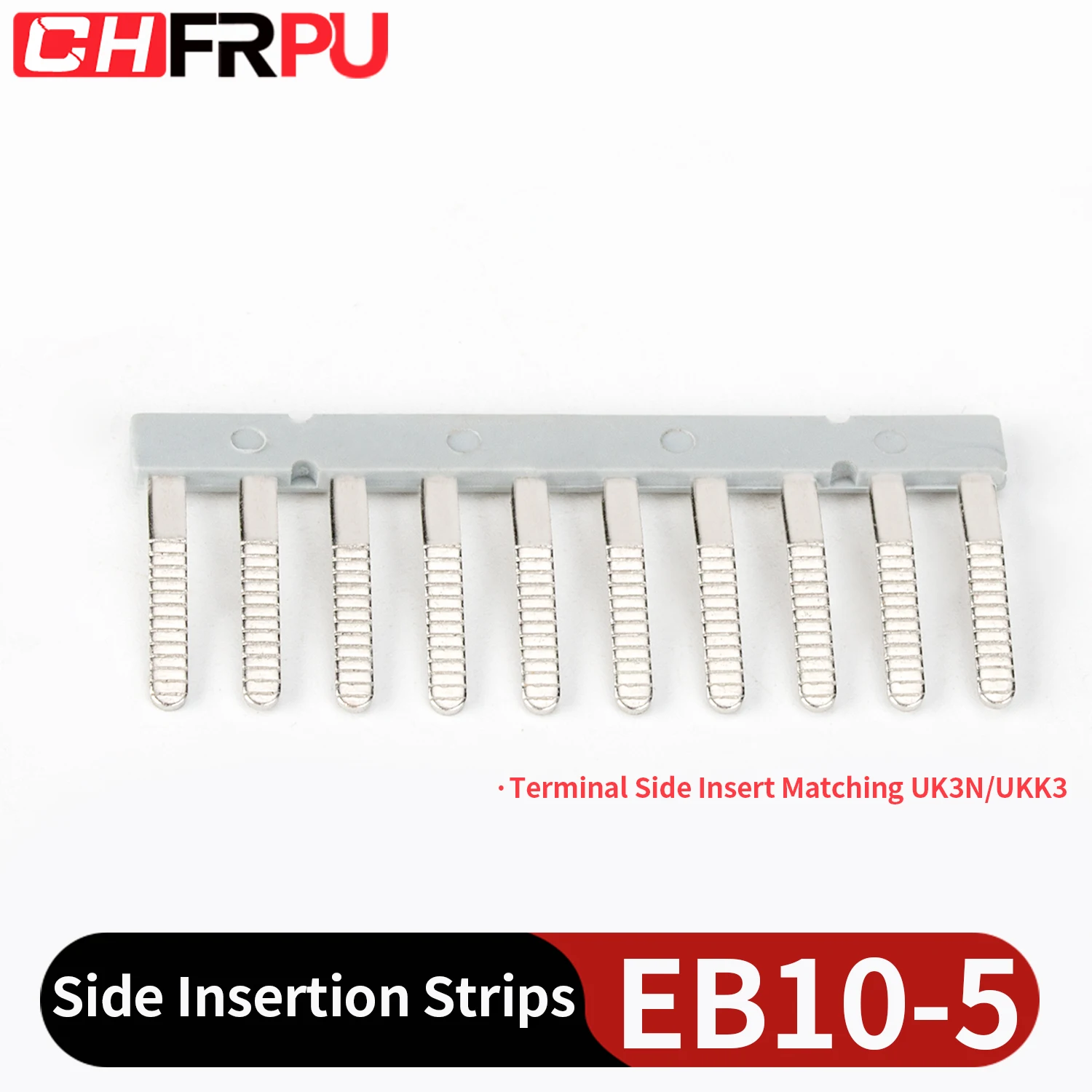 10pcs UK Terminal blocks Insertion Bridge EB10-5 10-6 10-8 Wiring Jumpers For UK Type DIN Rail terminal Blocks Accessories