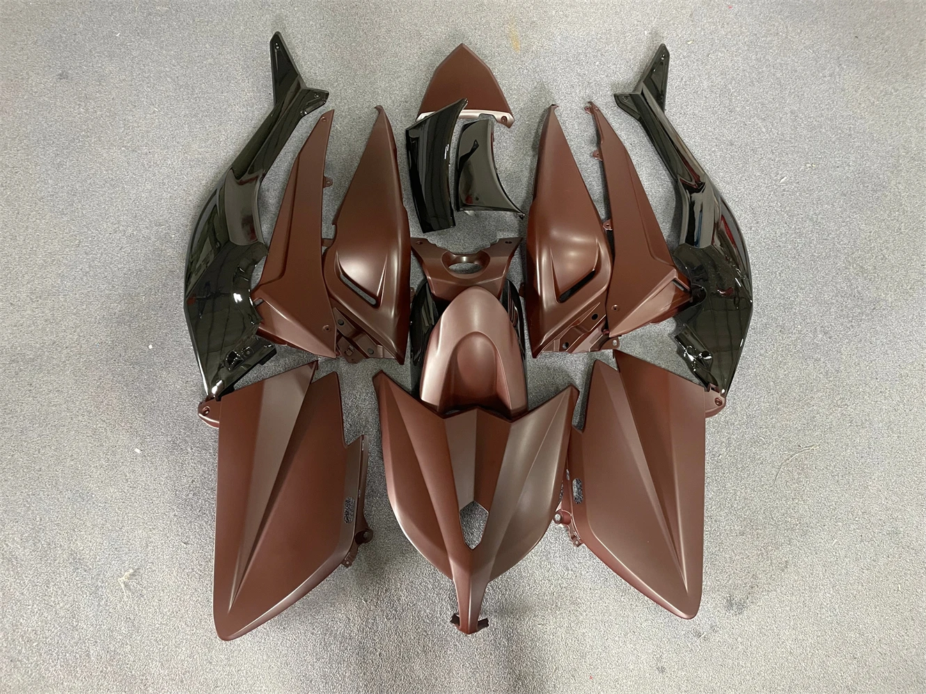 Motorcycle fairing Appropriate for TMAX530 2012 2013 2014 body fairing Brown Black Motorcycle shell