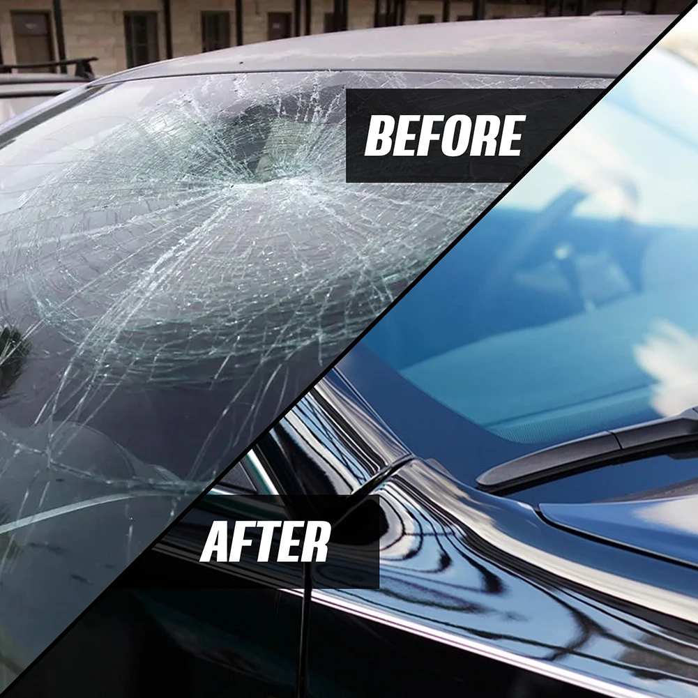 Herramienta de reparación de parabrisas de coche, Kit de reparación de pantalla de teléfono de ventana de coche, pegamento de curado de vidrio, restauración de grietas de arañazos de vidrio automático, 30/50ml