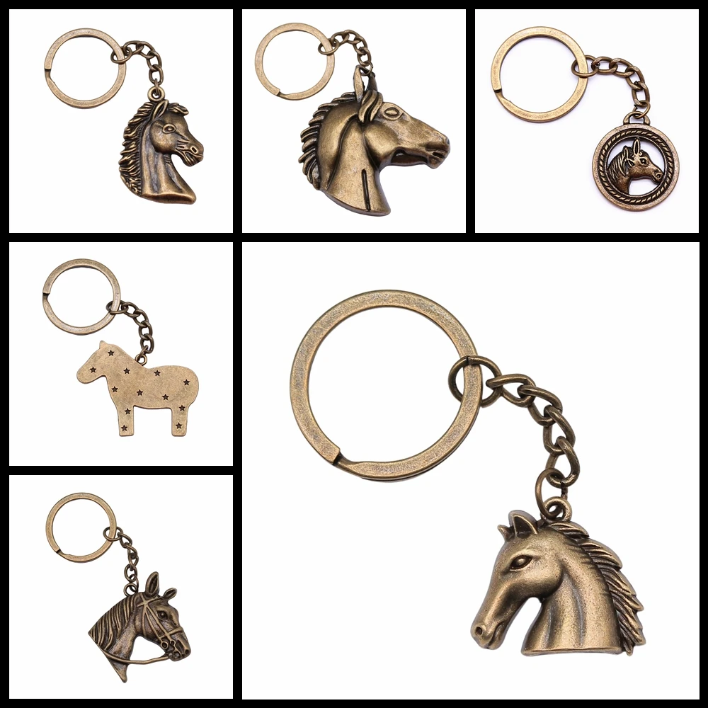 Horse Keychain Keyring Creative Party Jewelry Accessories Gift