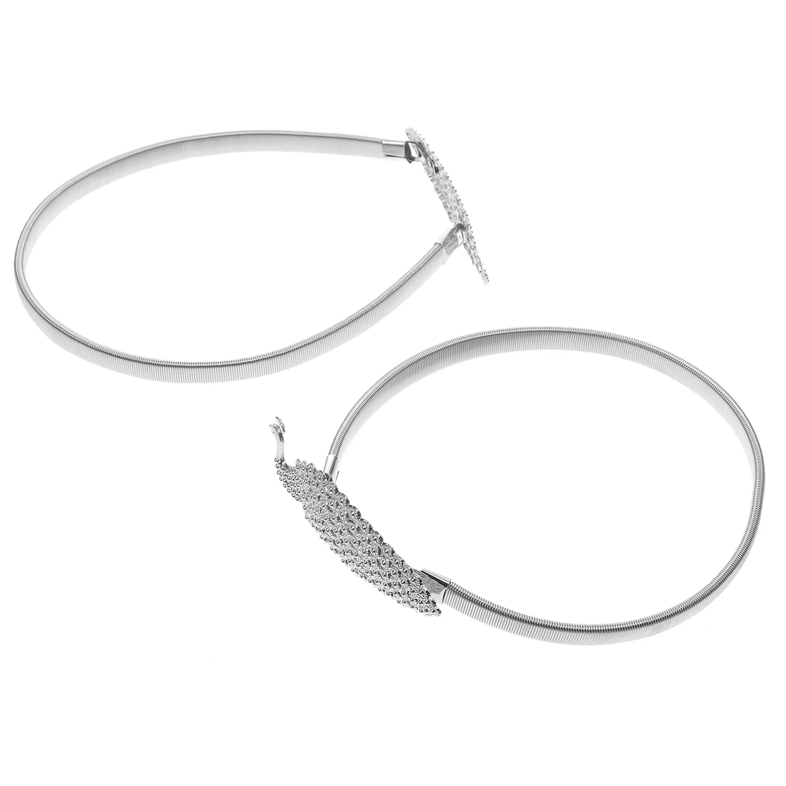 

2pcs Alloy Curtain Tiebacks Peacock Shape Creative Design Modern Chic Style Home Decor Living Room Bedroom Kitchen