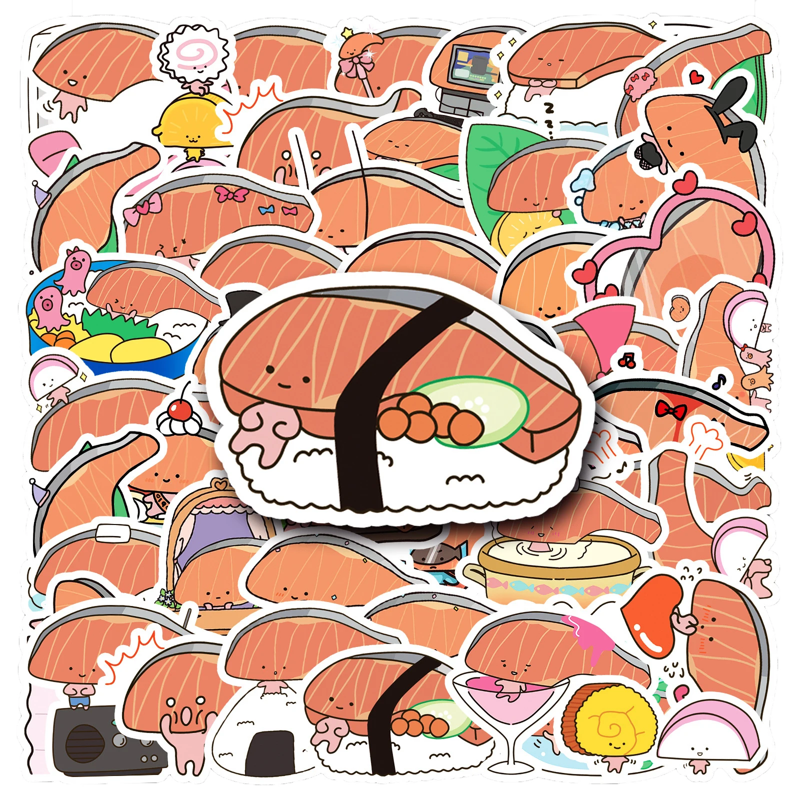 10/30/50 Stuks Grappige Sanrio Kirimichan Cartoon Stickers Kawaii Kids Speelgoed Auto Diy Telefoon Gitaar Waterfles Notebook Graffiti Stickers