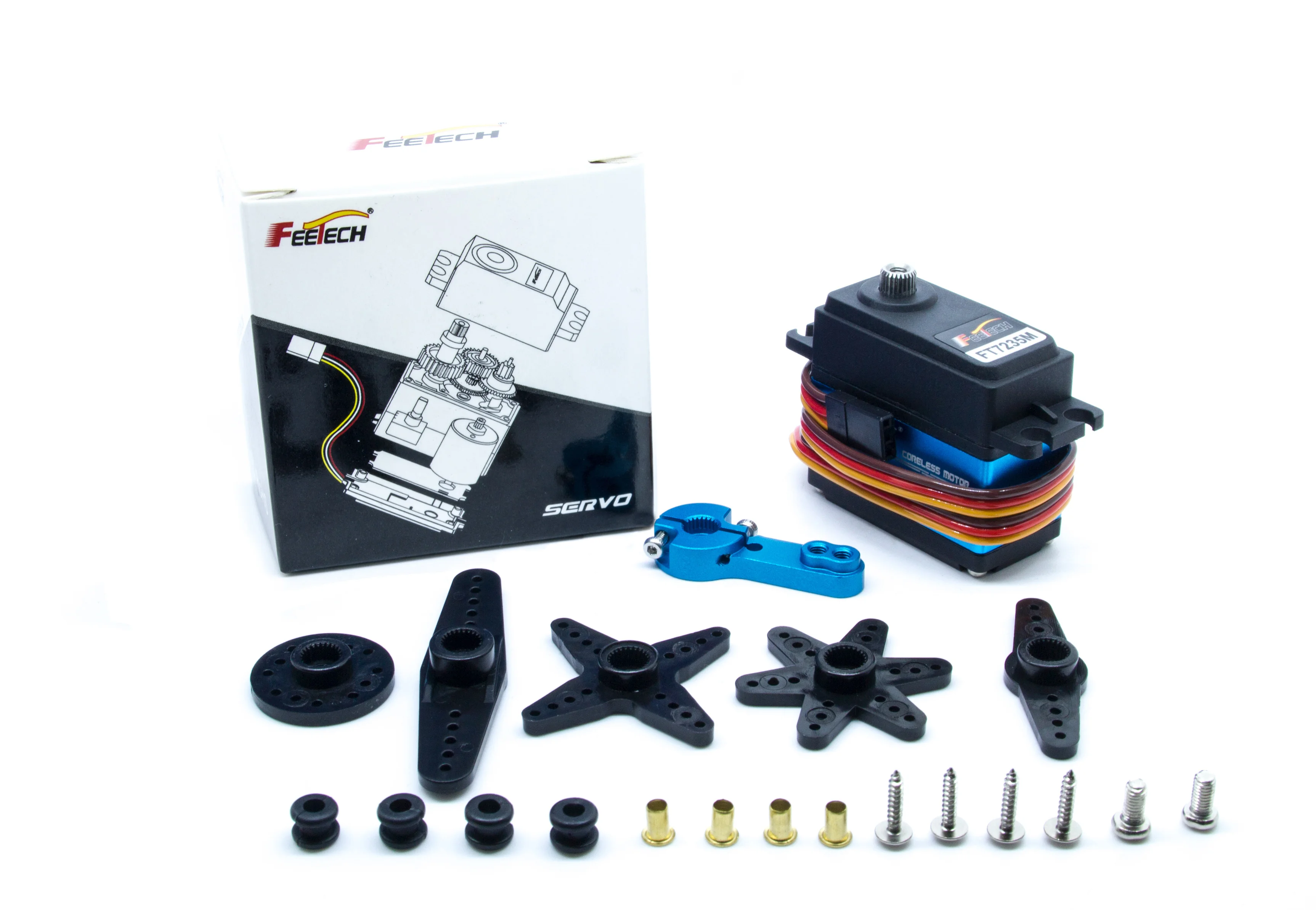 DS3230MG Waterproof Digital Servo RC Radio Control High-Speed 25T Metal Gear 1/8 1/10 Scale Cars 30KG Coreless PC Servo Arm 1/8