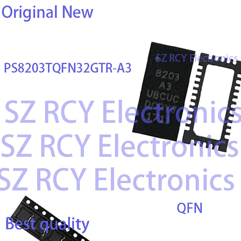 

(5-30 PCS)NEW PS8203TQFN32GTR-A3 PS8203 A3 8203 QFN IC Chip