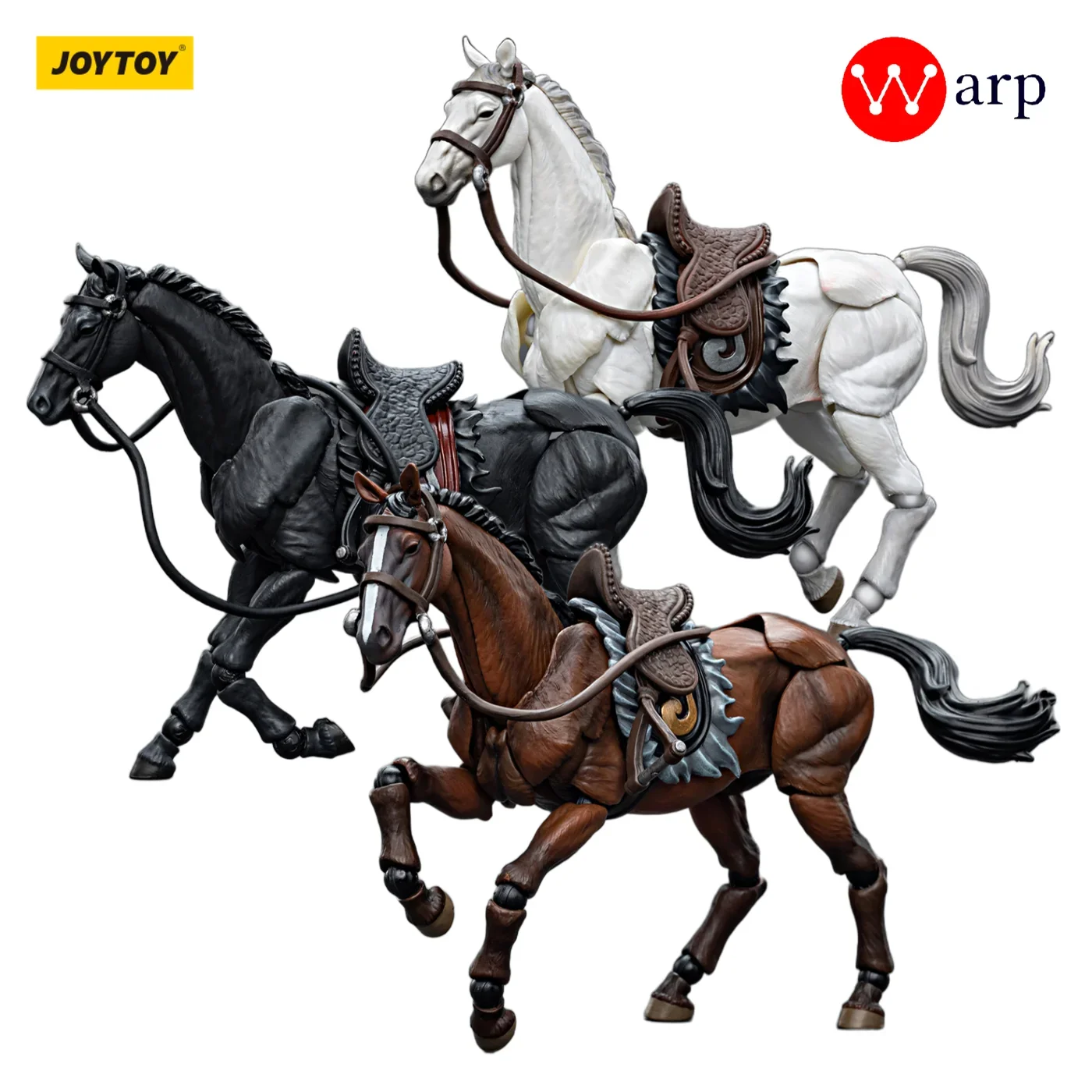 

[In-Stock] JOYTOY Dark Source Jiang Hu 1/18 Animal Action Figures War Horse Empire Cavalry Anime Military Medieval Style Model