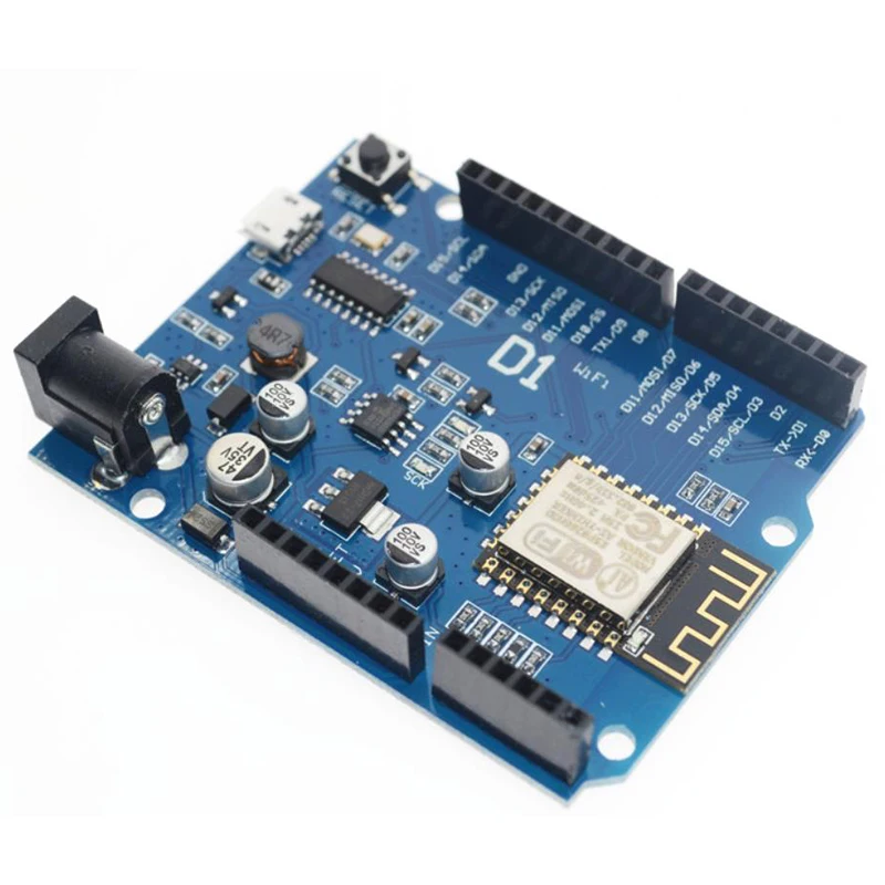 Плата разработки WeMos D1 CH340 CH340G Wi-Fi ESP8266 ESP-12 ESP-12E модуль для Arduino IDE UNO R3 Micro USB ONE 3,3 v 5v 1A