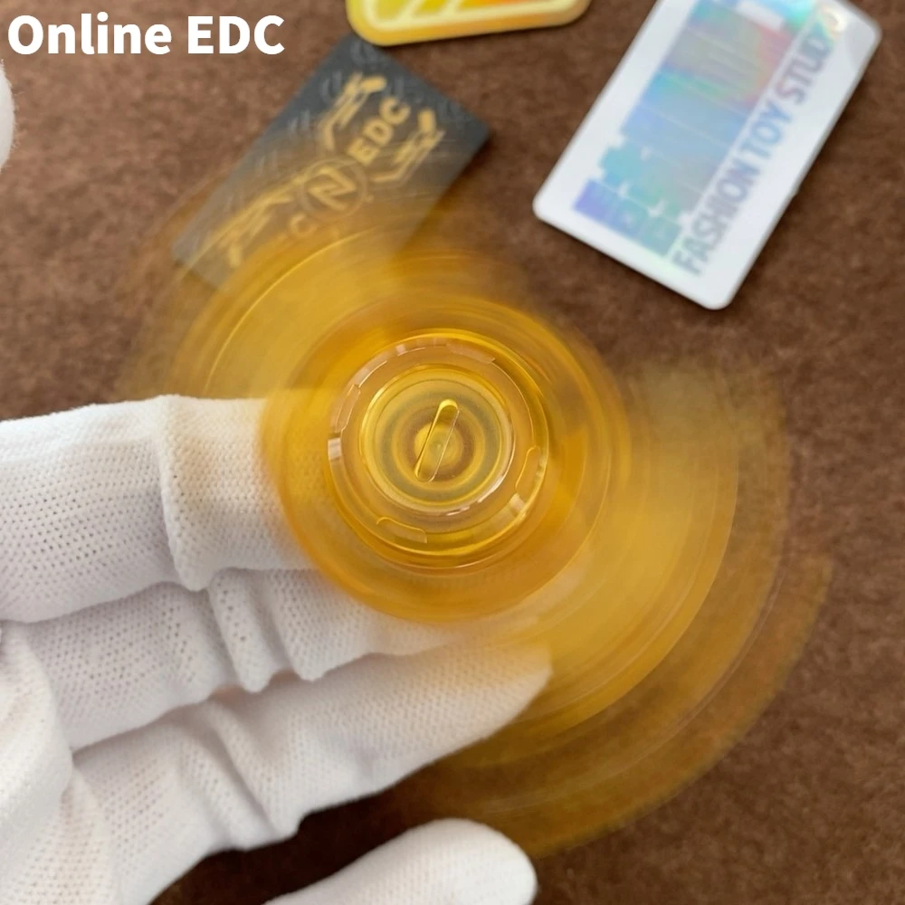 Giocattoli EDC usati PEI Plasma Fidget Spinner Fidget Toys per adulti Accessori da scrivania portatili Gadget per alleviare l'ansia