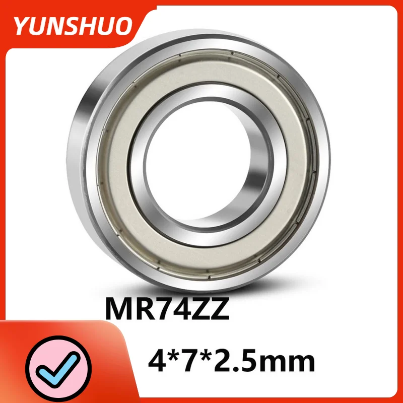 

10pcs bearing Mr74Zz Bearings coil bearings Bearing ball Mr74Zz High Quality Chrome Steel