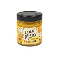 Bartnik Miracle honey with wild rose and sea buckthorn 250g