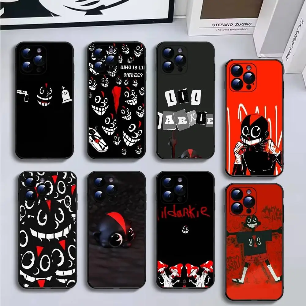 

Lil D-Darkie Phone Case For iPhone16,15,14,13,12,11 Plus,Pro Max,XS,X,XR,SE,Mini,8,7,Soft Black Cover