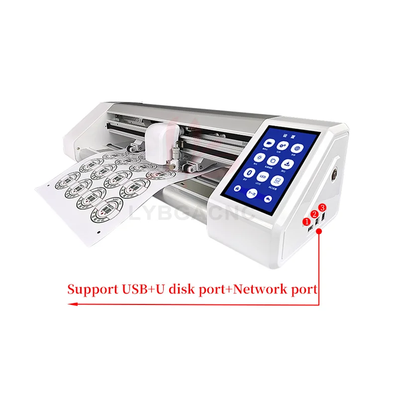LY 330SV Die-Cutter Edge-Guessing and Lettering Machine Servo Motor Max Paper Feed Width 340mm High-Speed Subdivision System